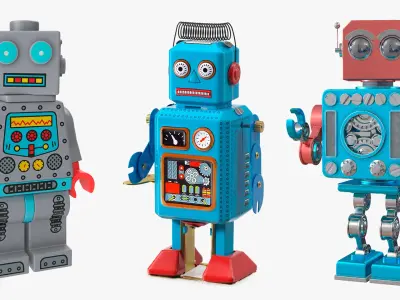 Robots Collection 3D model
