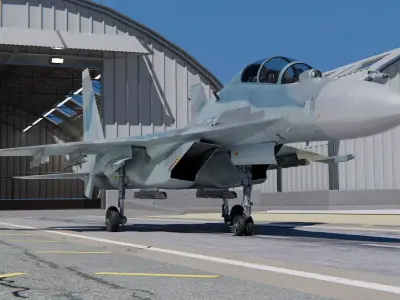 Sukhoi  Su-30 3D model