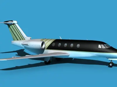 Cessna Citation 650 III V14 3D model