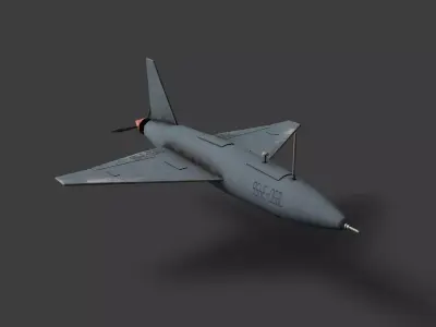 Iran ARASH-2 Drone 3D model