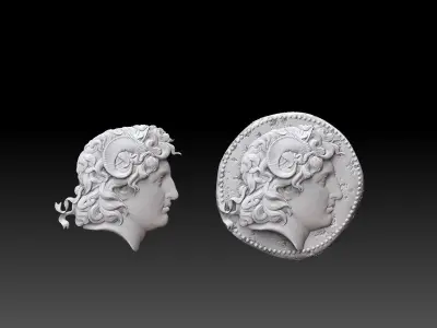 Alexander the Great 3D print model