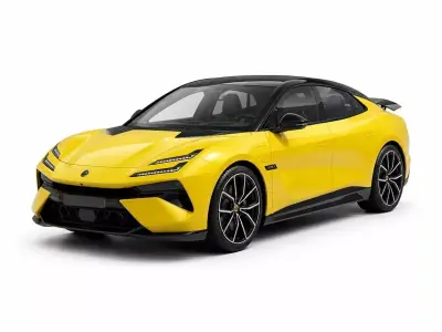 Electric Hyper Sedan Next Gen Performance 3D model