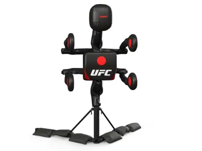 UFC Body Action Striking Trainer Black 3D model