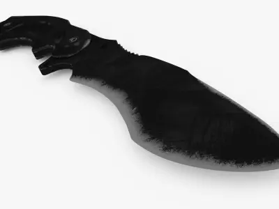 Knife 3D model 24