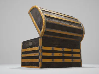 Chest Model Pack 1 Low-poly 3D model