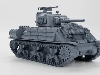Stowage for Sherman Tanks 3D print model