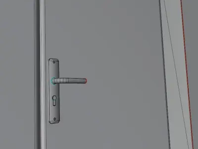 Power Storage Container with Control Module 2 Blue Low-poly 3D model