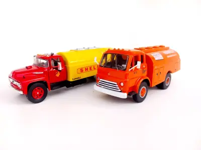 1957 Diamond T COE truck cab 3D print model