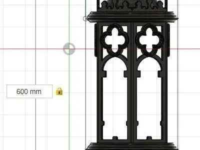 Antique style hanging plant pot 3D print model
