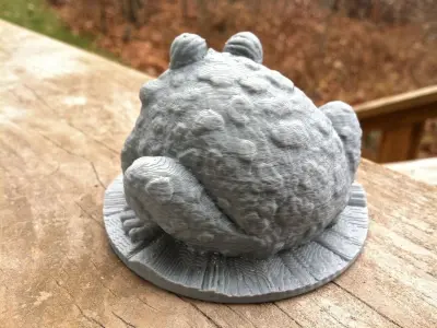 Garden Toad Free 3D print model