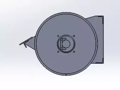 Compactor Roller 3D model