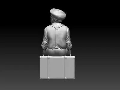 PASSENGER 3D print model 11