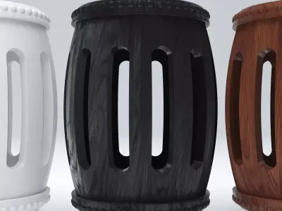 DRUM STOOL  3D model