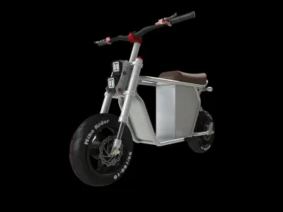 Electric Mini Bike 3D model