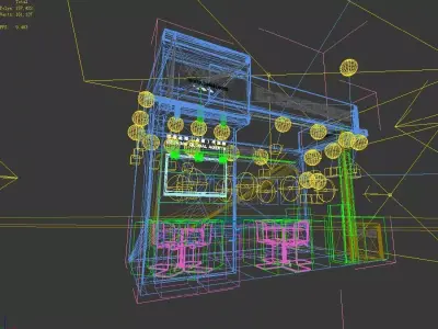 Exhibition - Area -6X3-3DMAX2010-63 3D model