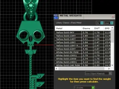 KEY PENDANT 3D PRITABLE MODEL 3D print model