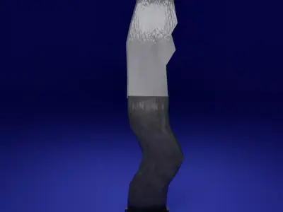 Dagger for games 3D model