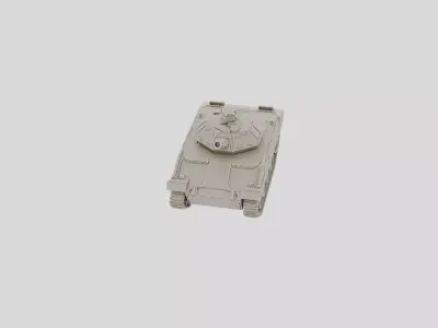 Tracked Infantry Fighting Vehicle for 3D print 3D model