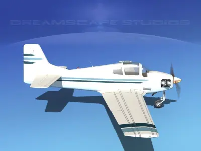 Johnston A-51A V10 3D model