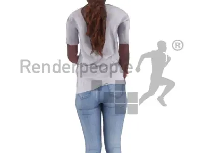 Tiffany Animated 005 Standing