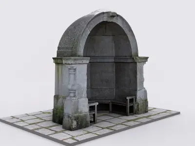 London bridge alcove 3D model