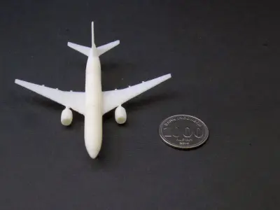 Boeing 777-200 Free 3D print model
