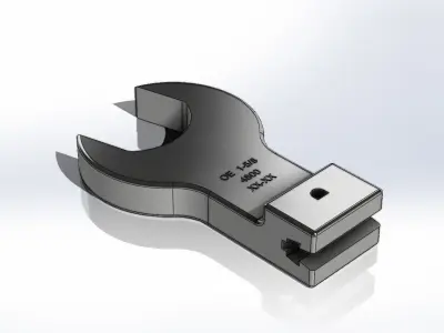 Open End Sturtevant Richmont 809226 1 5-8 pol 3D model