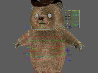 Cute Panda 3D model