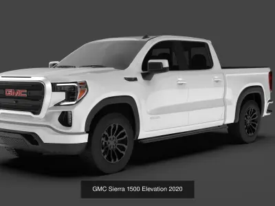 Heavy Duty  Pick-ups  3D Model Pack