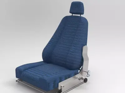 Car seat Free 3D model from CGTrader