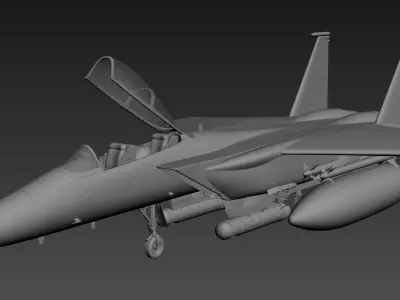 McDonnell Douglas F-15E Strike Eagle 3D model buy