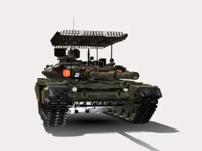 t 90 a  Low-poly 3D model