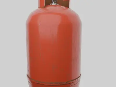 Gas cylinder 3D model buy