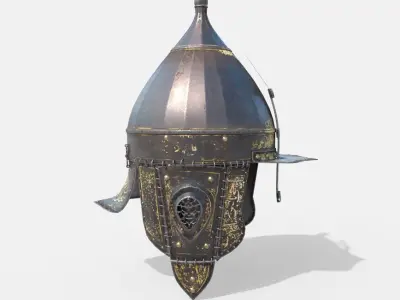 Arabesque - Ottoman Helmet 3D model