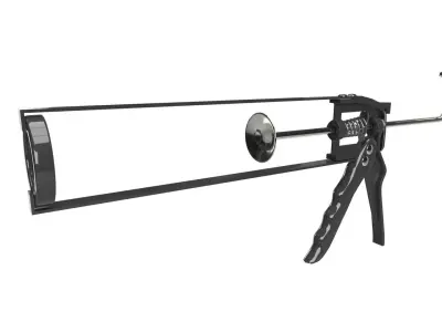 Sealant skeleton gun 3D model purchase