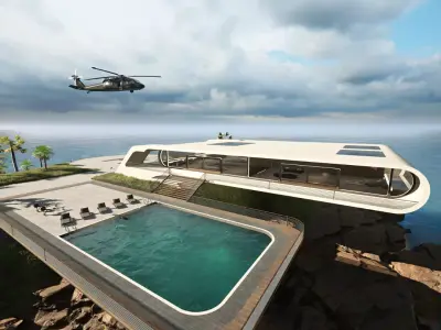 Invictus Cyberhouse Free 3D model