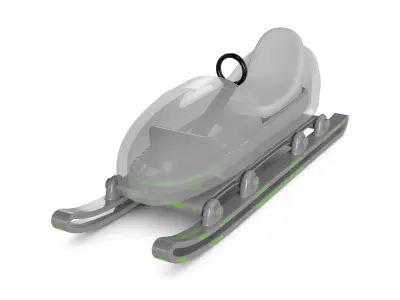 Toboggan 3D model get
