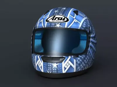 Arai Astro J Helmet 3D model