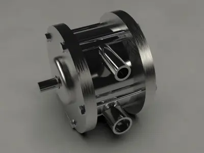 Air Motor 3D model