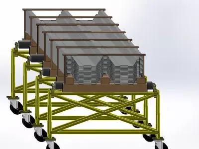 ROOF SHEET PAKCAGED Free 3D model