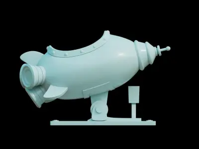 Rocket Lilo y Stitch Low-poly 3D model