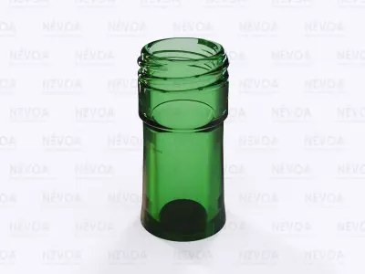 Glass finish - GME 30 14 - 30H 60 2-start thread pilfer proof 3D model