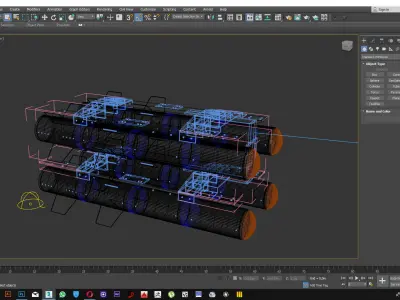 Missile - Roketsan - Umtas 3D Model 3D model