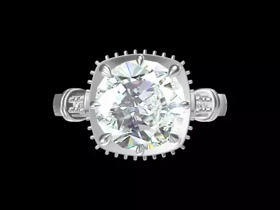 Wedding Ring  3D print model 441