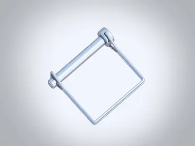 Hitch Pin Low-poly 3D model