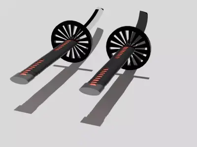 Katana Negra 3D model