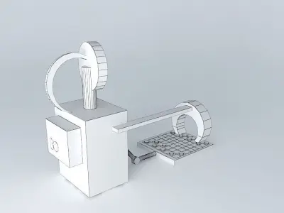 Chess playing bot Free 3D model