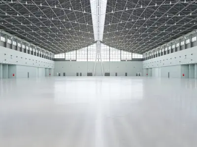 Exhibition Hall Interior 1 3D model