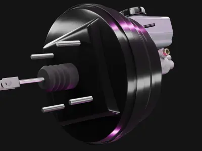 Vacuum Brake Booster 3D model