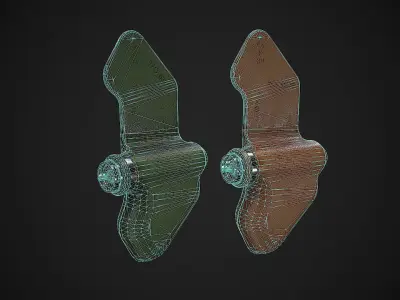 Anti-infantry high-explosive mine PFM-1 Low-poly 3D model